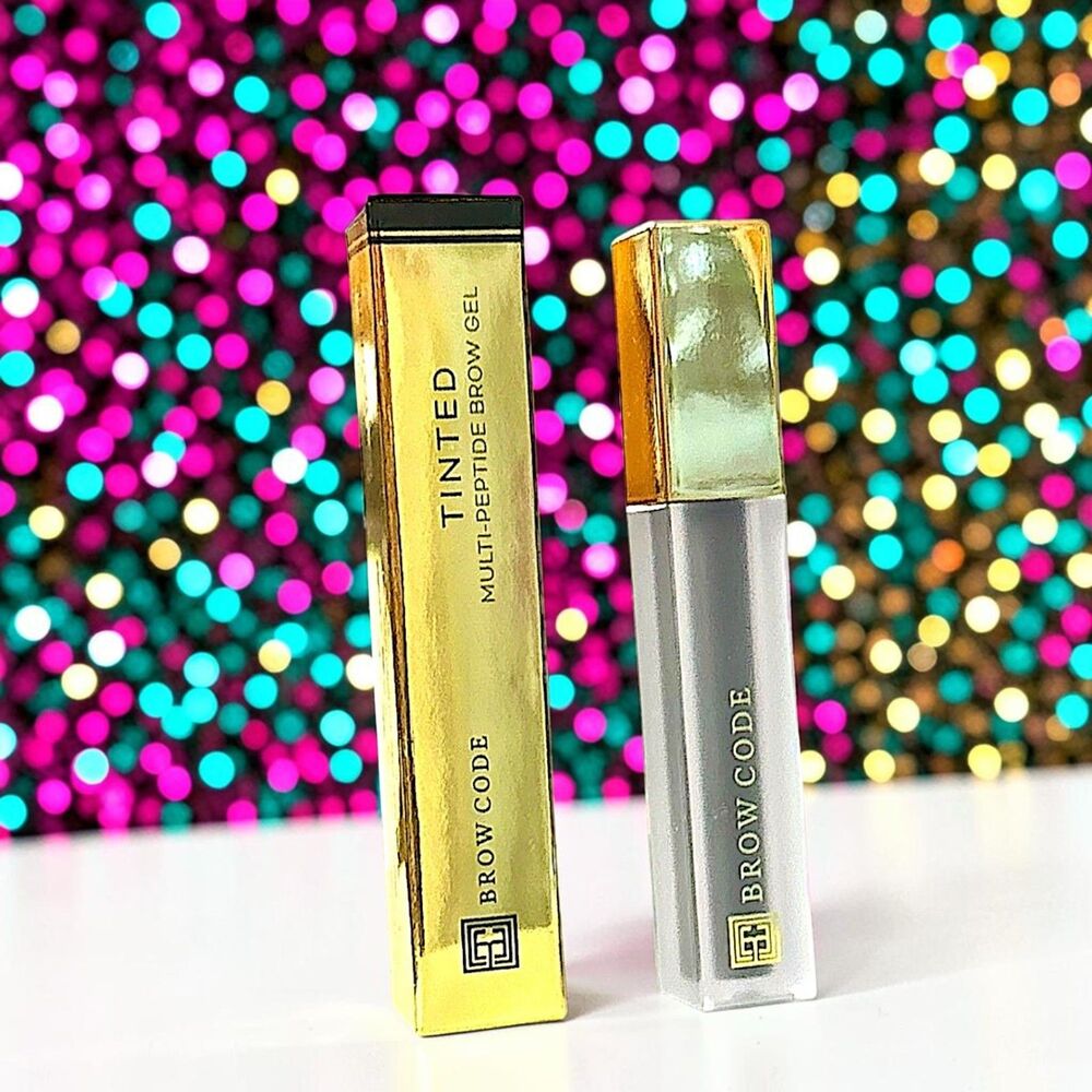 Brow Code Tinted Multi Peptide Gel 4.5 g 0.15 oz in Granite NEW IN BOX